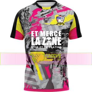 Maillots thailande 90Minute MM10 Maillots ET Merce LA Zone (Noir)