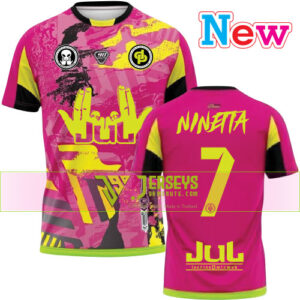 Maillots thailande 90Minute MM10 Maillots NINETTA#7 Limited Edition (Rose)